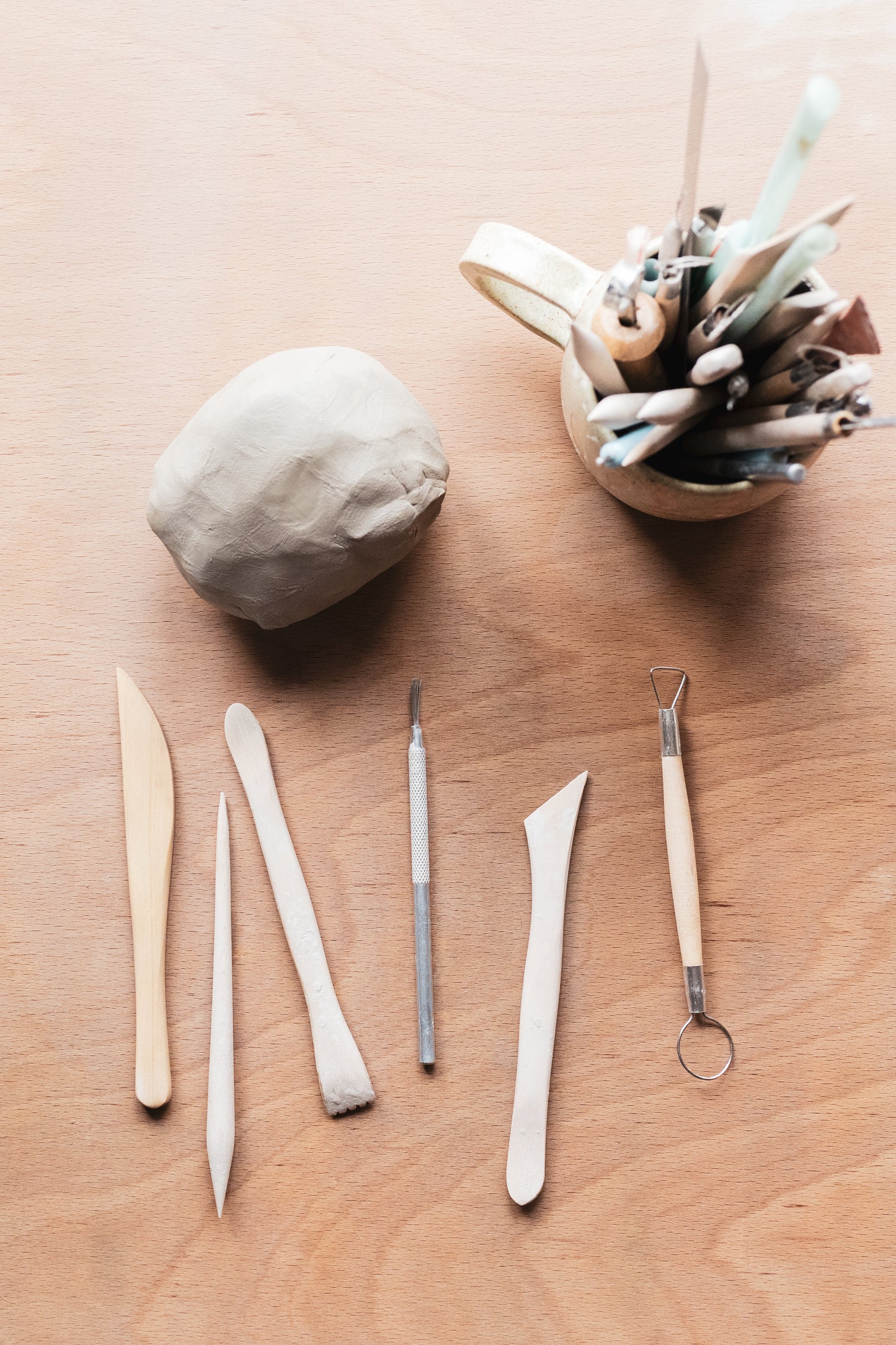 Sip and Sculpt at Biscuit and Brew