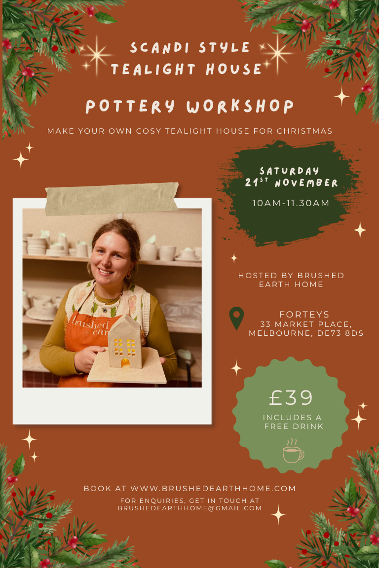 Scandi Tealight House workshop at Forteys