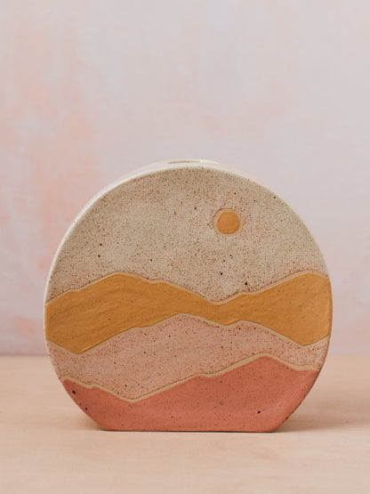 Circular Slab Vase