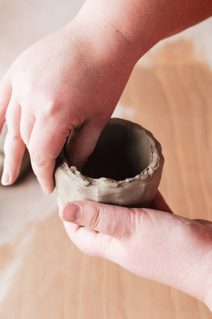 Sip and Sculpt at Biscuit and Brew