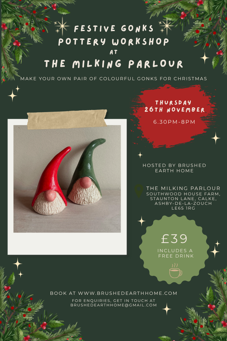 Pottery Gonks workshop at The Milking Parlour
